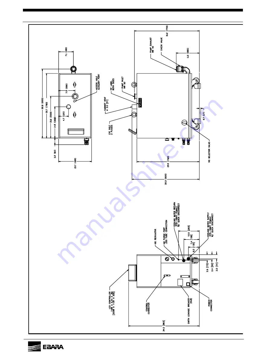 EBARA A70W Instruction Manual Download Page 22