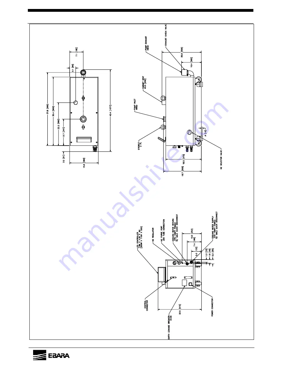 EBARA A70W Instruction Manual Download Page 23