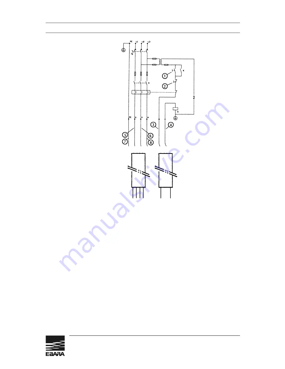 EBARA Dominator DWU Operating Instructions, Installation & Maintenance Manual Download Page 12