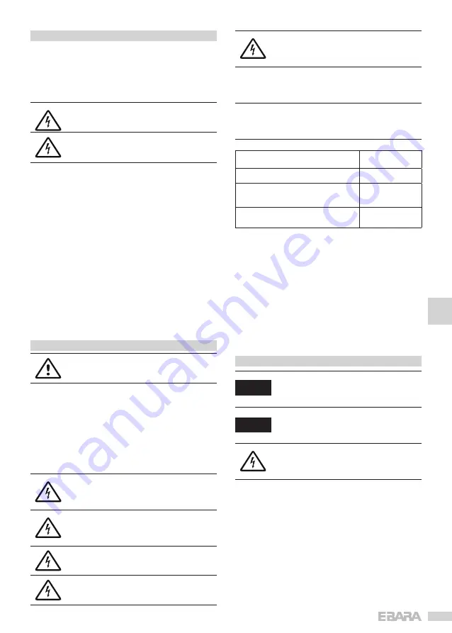 EBARA Dumper 1 series Operating And Maintenance Manual Download Page 39