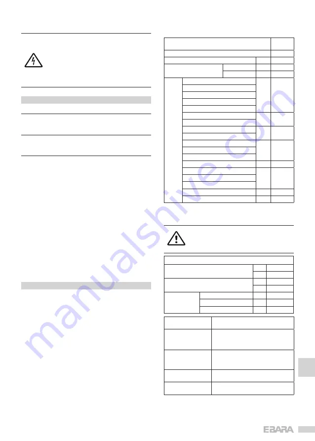 EBARA Dumper 1 series Operating And Maintenance Manual Download Page 73