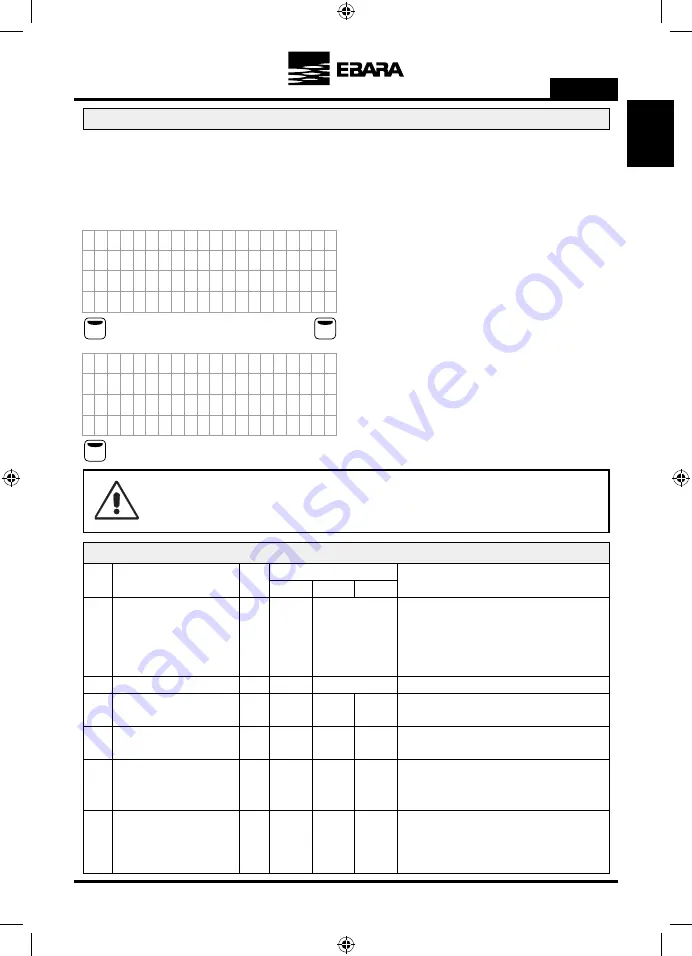 EBARA E-SPD Series Instruction And Maintenance Manual Download Page 17