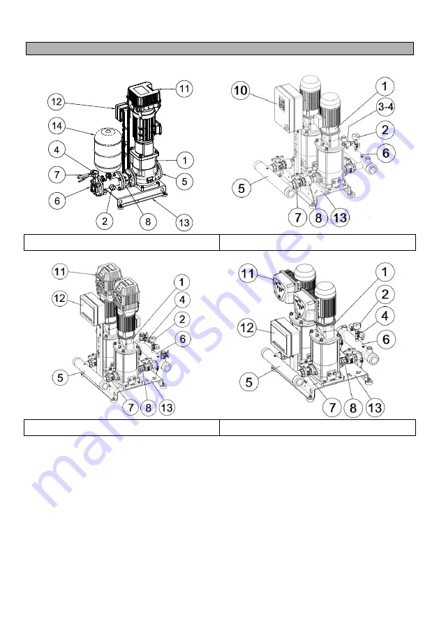 EBARA GP Operating And Maintenance Manual Download Page 13