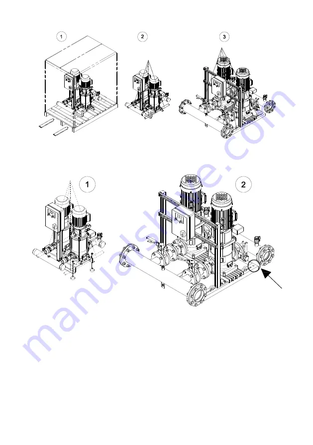 EBARA GP Operating And Maintenance Manual Download Page 60