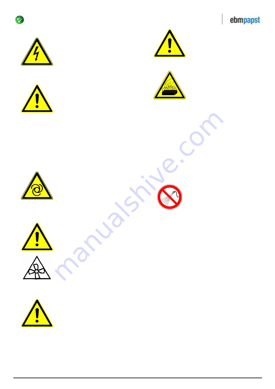 ebm-papst 3212 JN Operating Manual Download Page 2