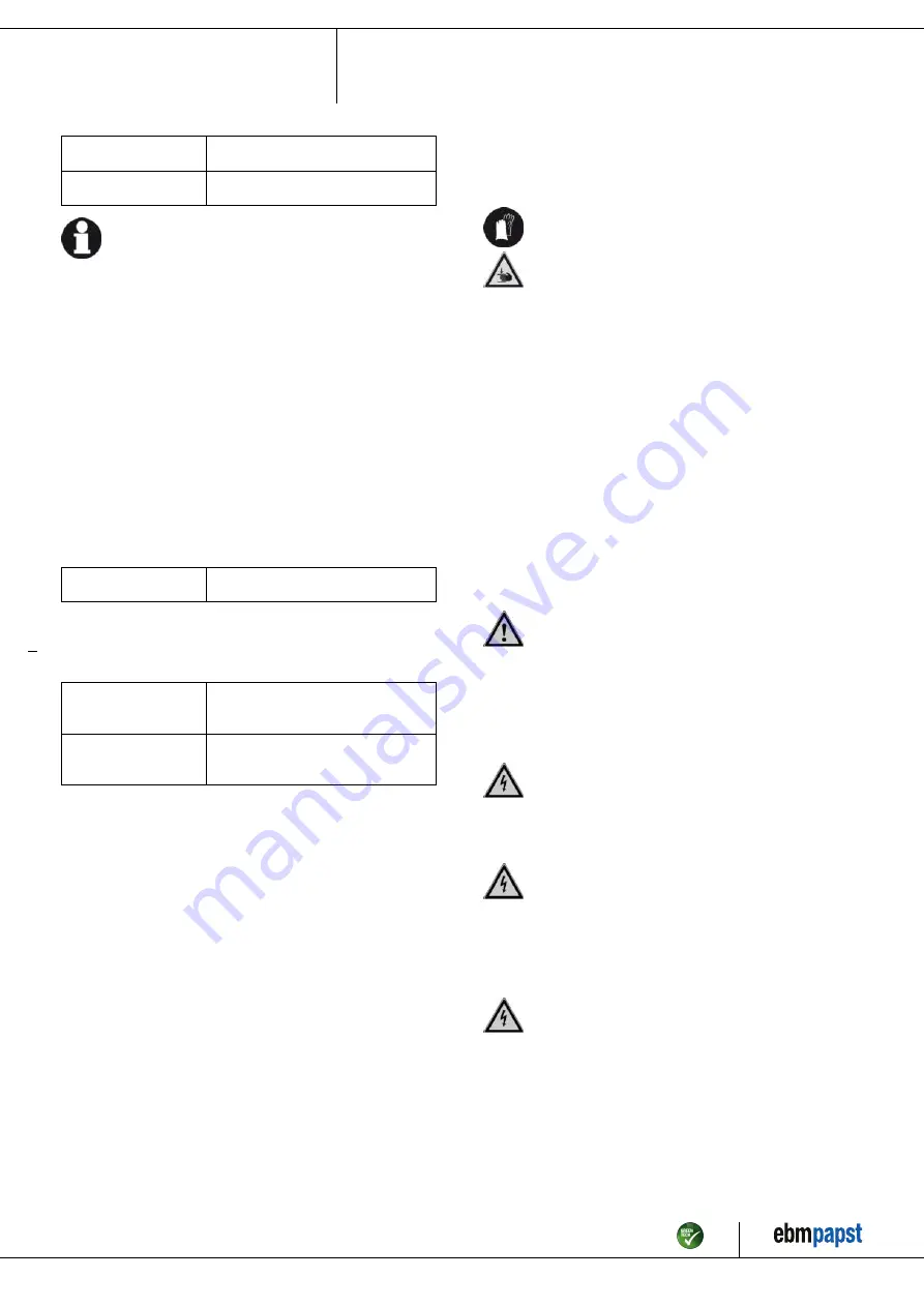 ebm-papst 3297699 Operating Instructions Manual Download Page 6