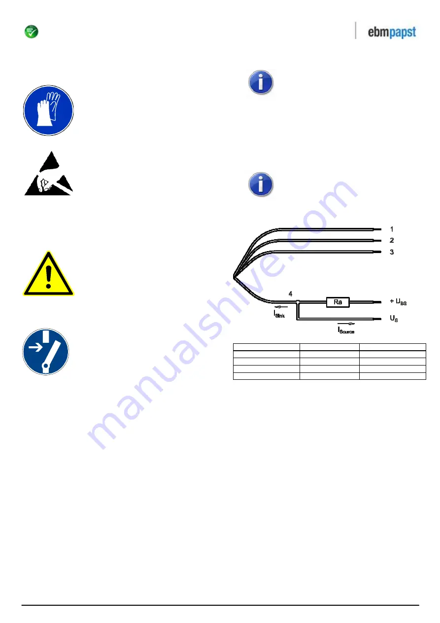 ebm-papst 4114N/2H6PU Скачать руководство пользователя страница 4