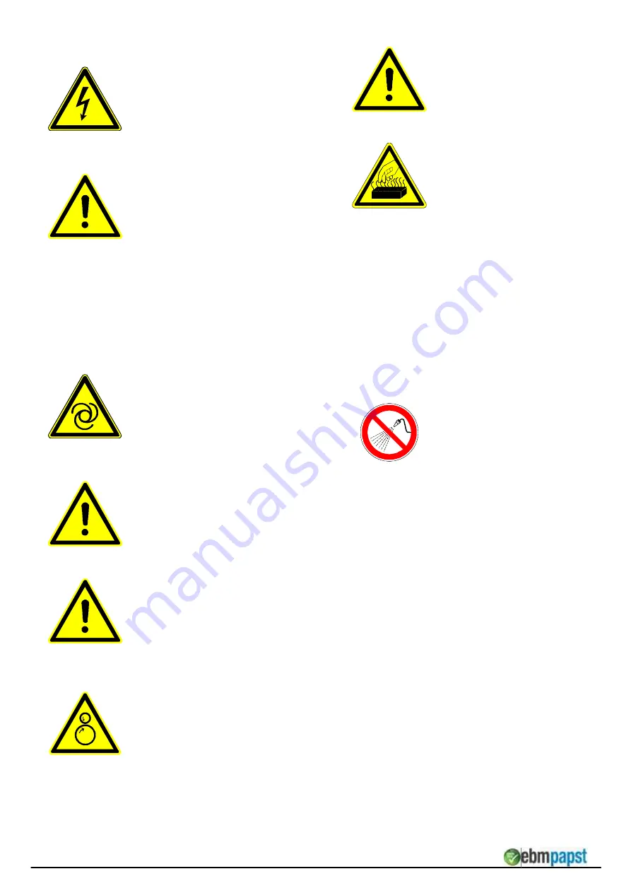 ebm-papst 4414 H Operating Manual Download Page 2