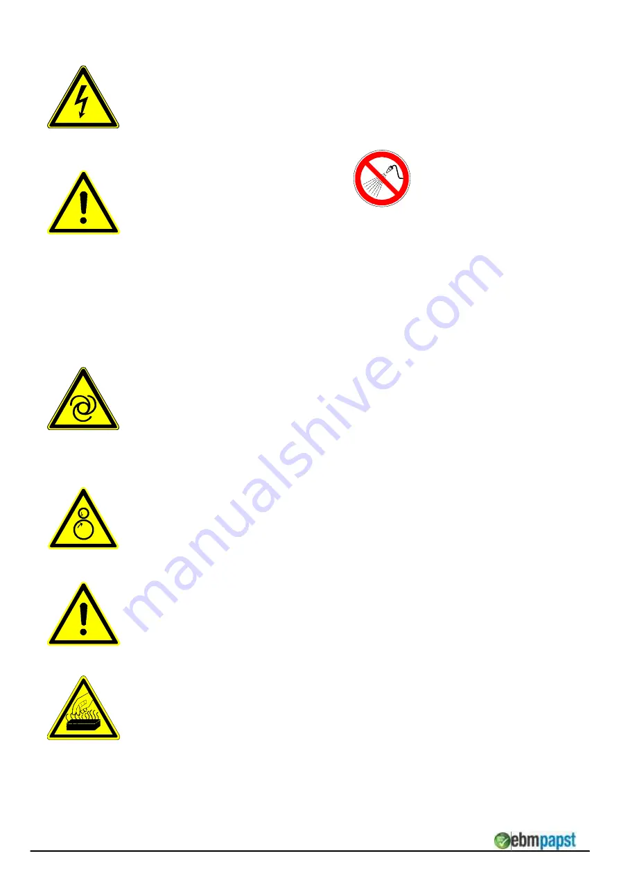 ebm-papst 6212 NM Operating Manual Download Page 2