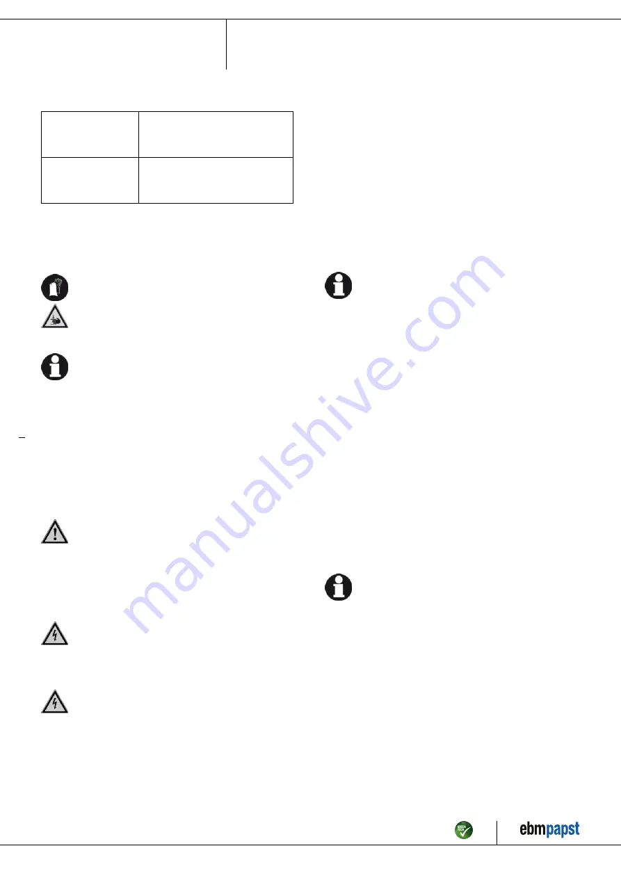 ebm-papst A2D250-AA02-02 Operating Instructions Manual Download Page 6