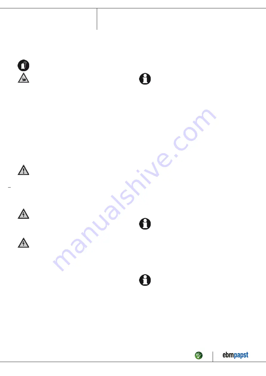 ebm-papst A2E185-AA01-01 Operating Instructions Manual Download Page 6