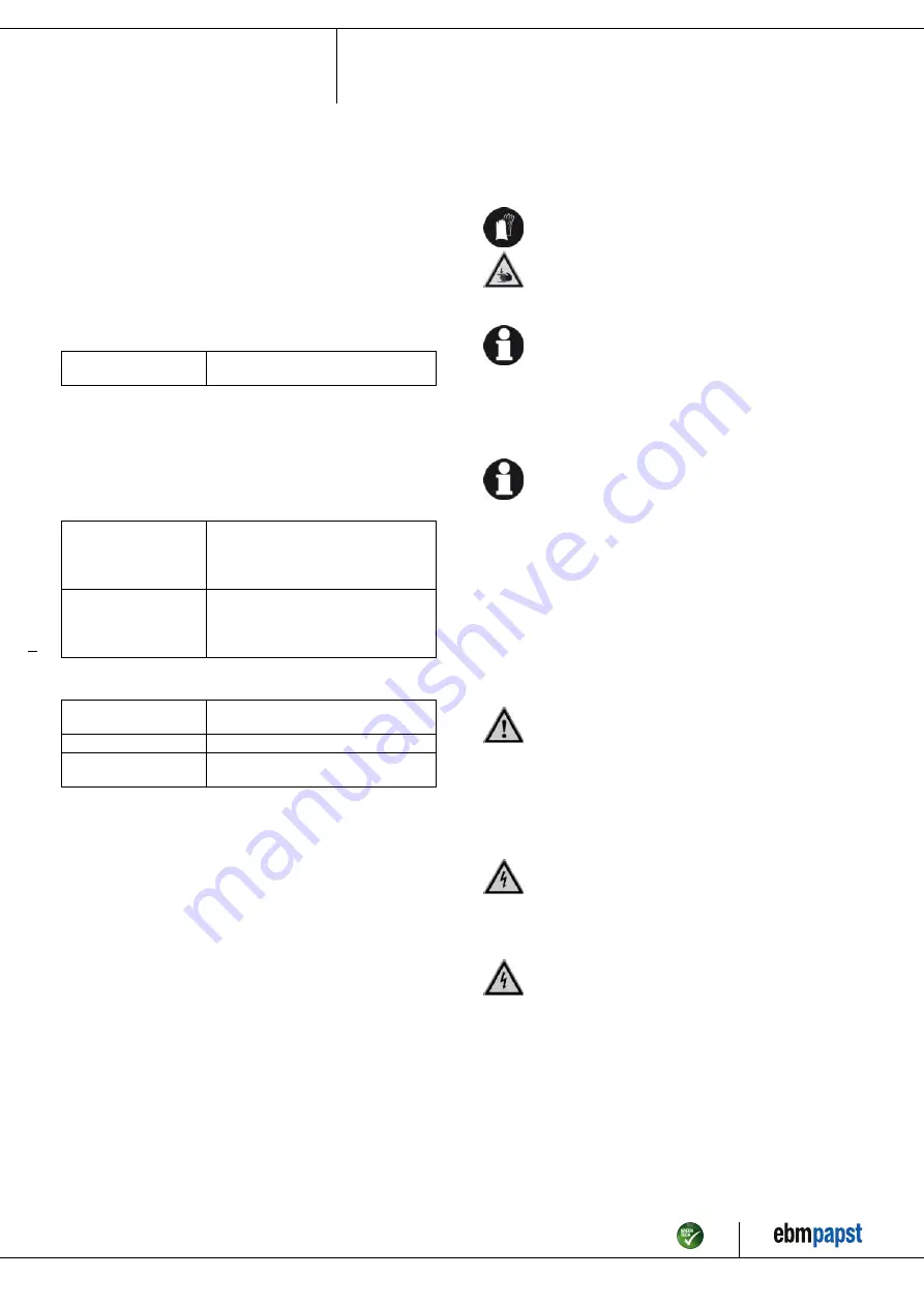 ebm-papst A3G500-AD01-51 Operating Instructions Manual Download Page 6