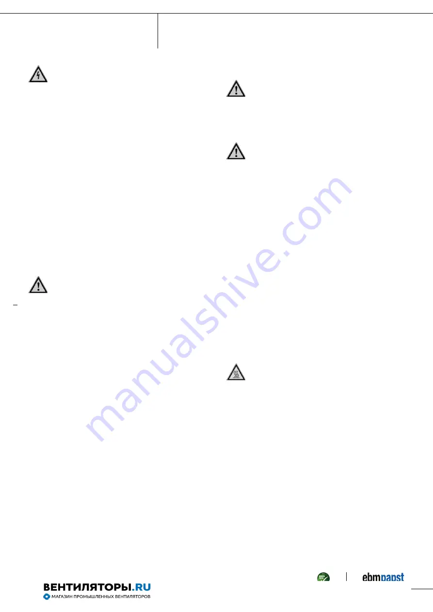 ebm-papst A3G990-AZ02-35 Operating Instructions Manual Download Page 2