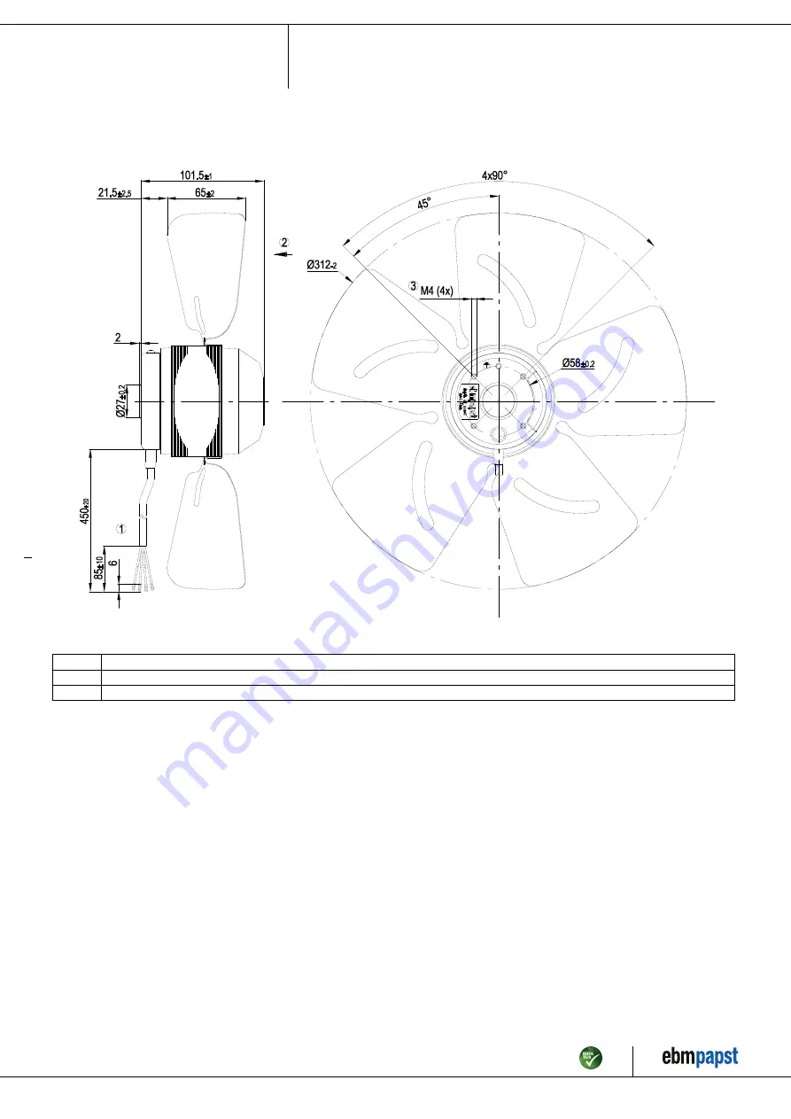 ebm-papst A4E315-AA05-01 Скачать руководство пользователя страница 4