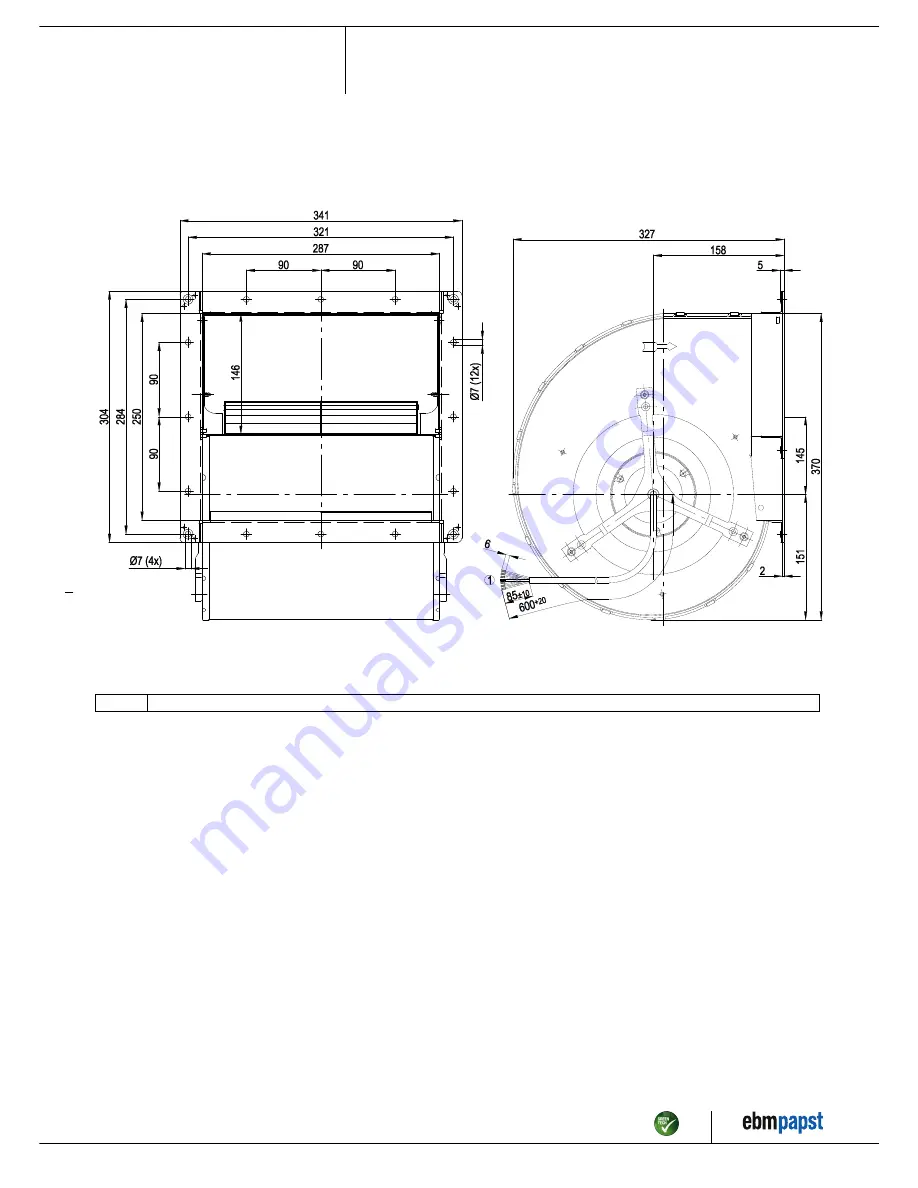 ebm-papst D4D225-CC01-02 Скачать руководство пользователя страница 4