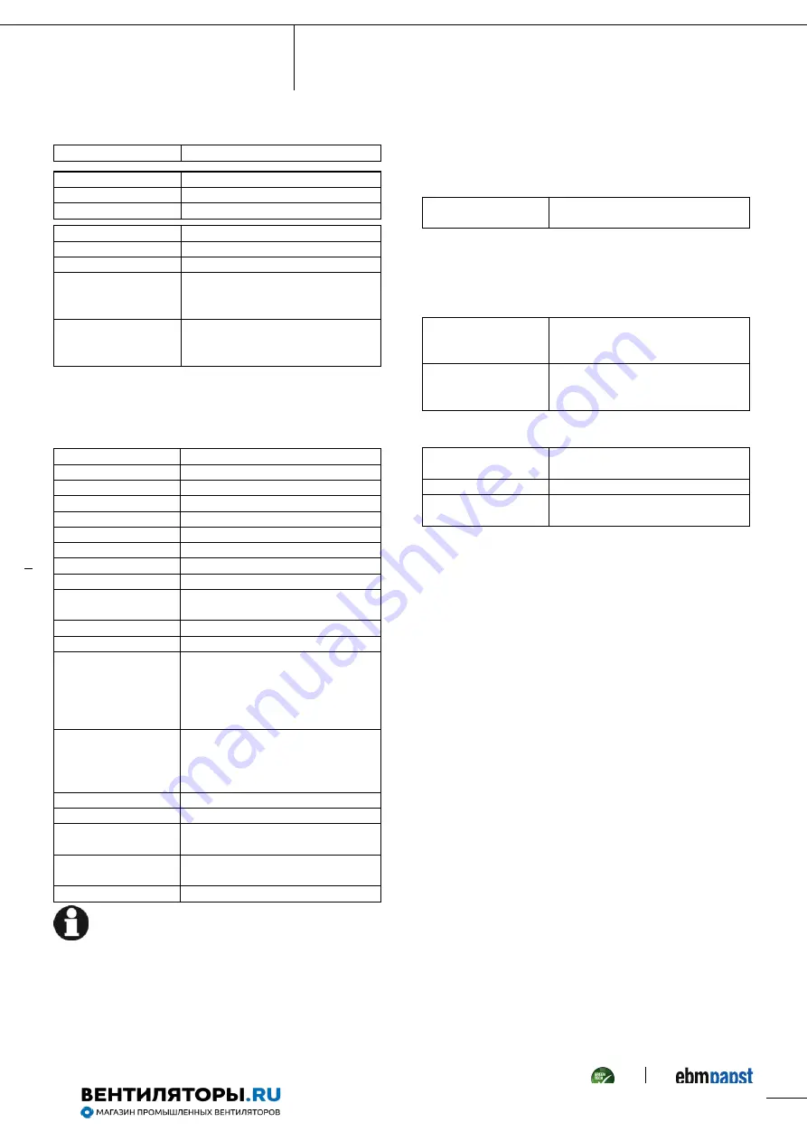 ebm-papst G1G140-AW31-42 Operating Instructions Manual Download Page 5