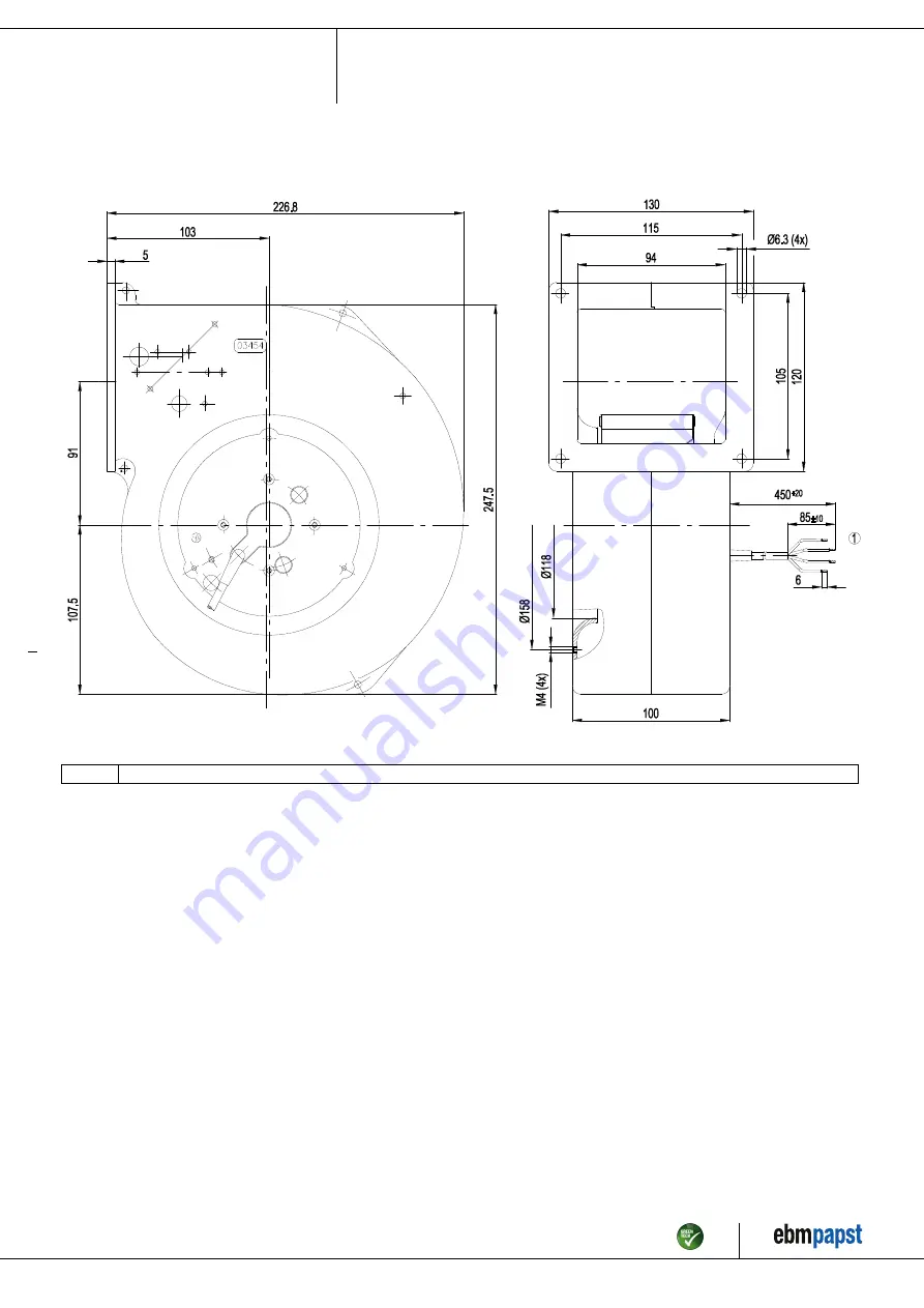 ebm-papst G2E140-AL40-01 Скачать руководство пользователя страница 4