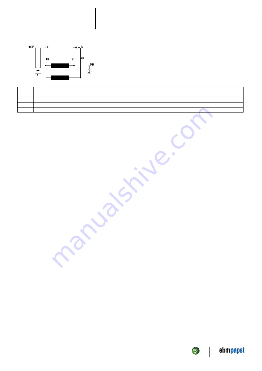 ebm-papst G4E250-EA09-03 Operating Instructions Manual Download Page 8