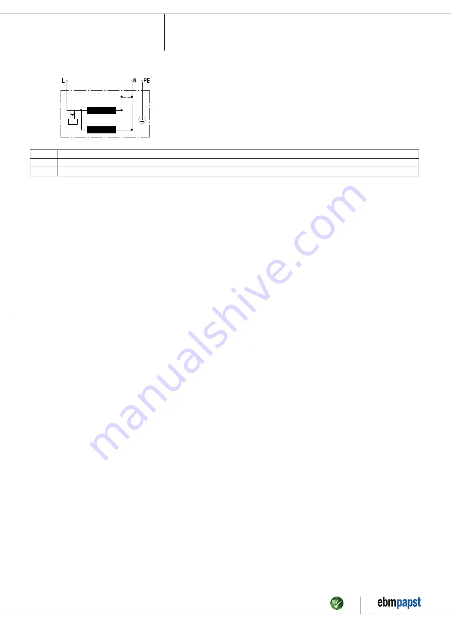 ebm-papst K2E250-RA50-01 Operating Instructions Manual Download Page 8