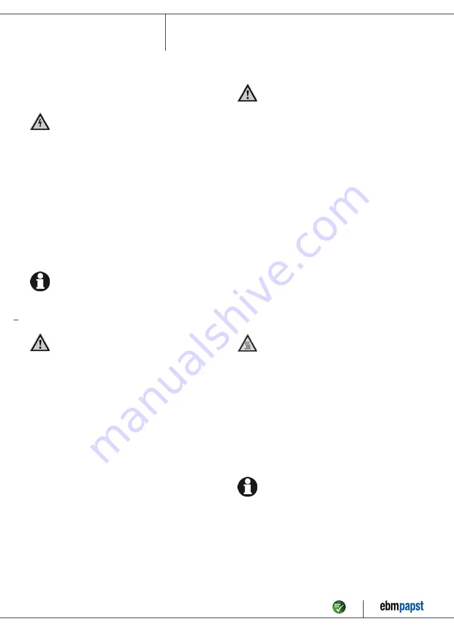 ebm-papst K3G097-AK34-65 Operating Instructions Manual Download Page 2