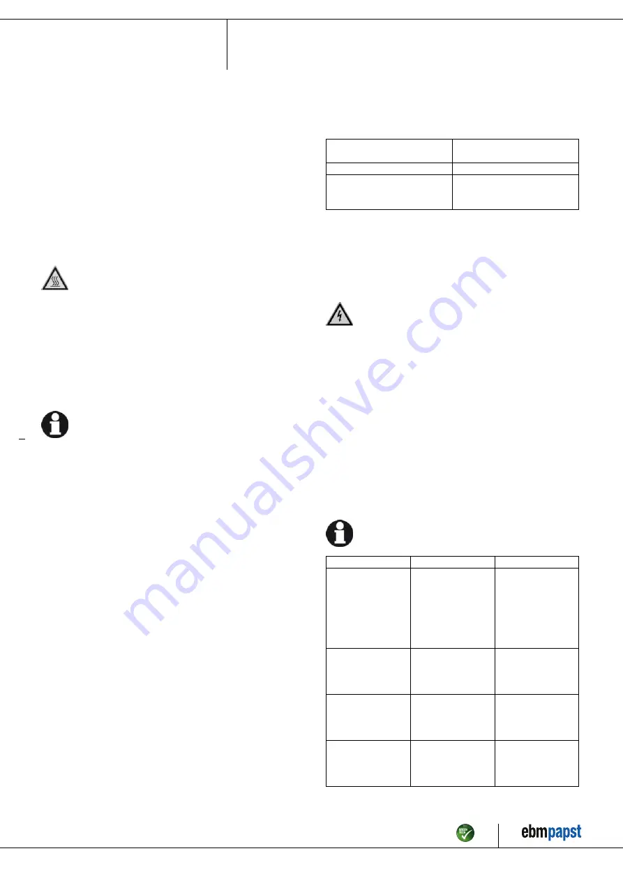 ebm-papst K3G146-AD01-01 Operating Instructions Manual Download Page 9