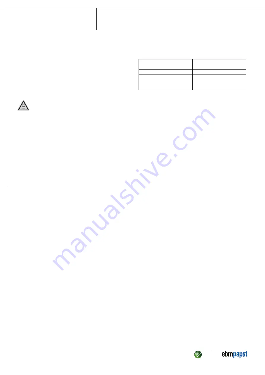 ebm-papst K3G220-RD21-03 Operating Instructions Manual Download Page 8