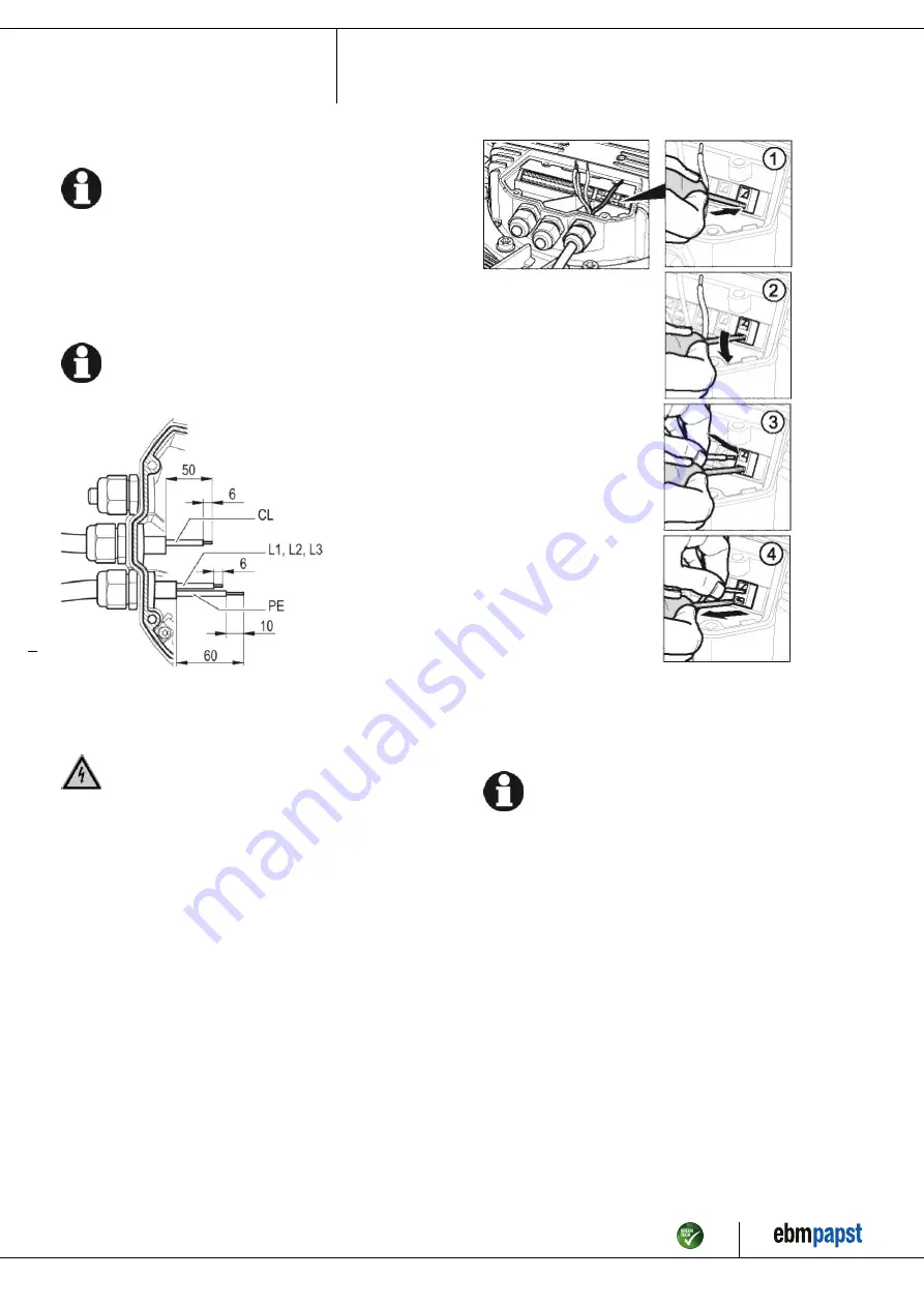 ebm-papst K3G250-AV29-B6 Operating Instructions Manual Download Page 8