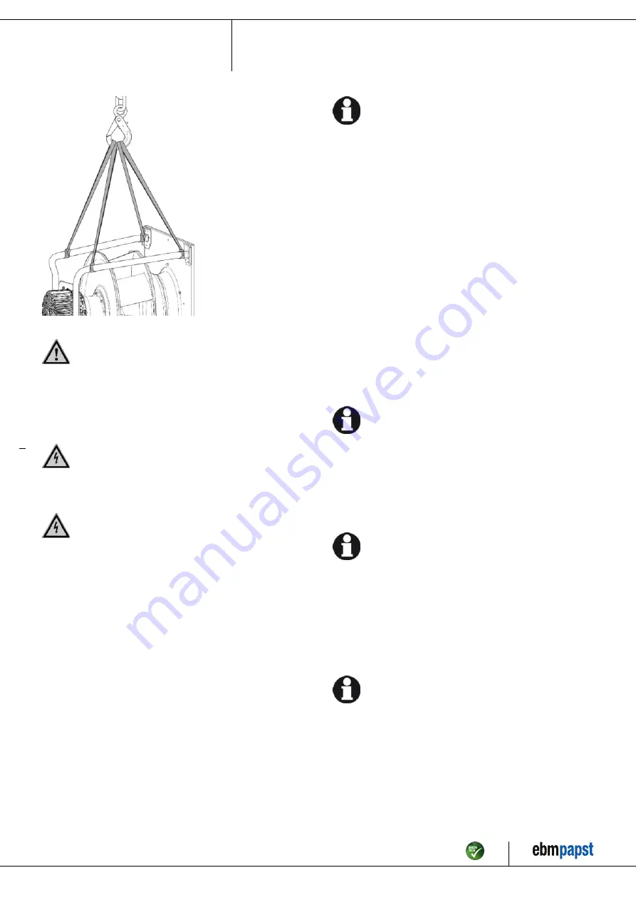 ebm-papst K3G280-AU06-B4 Operating Instructions Manual Download Page 7