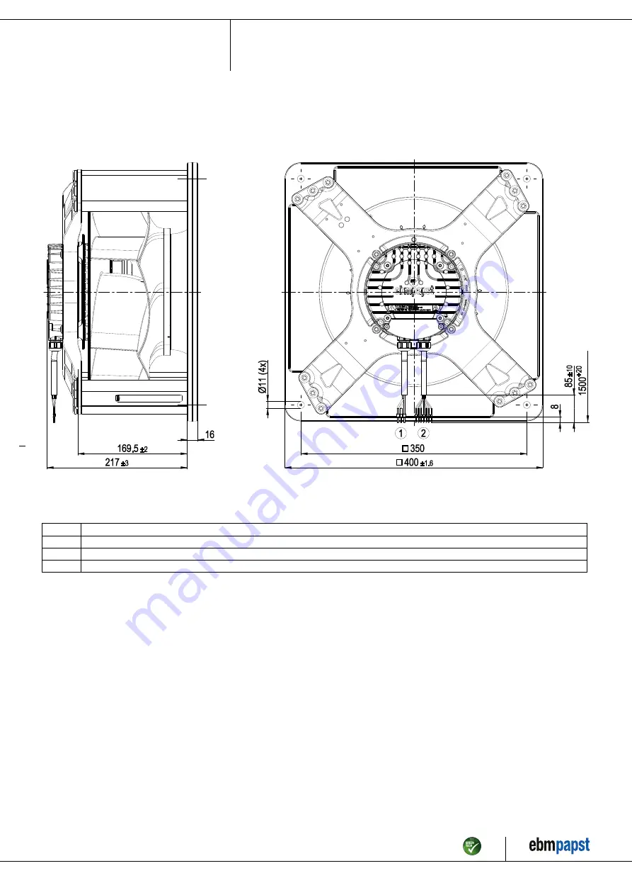 ebm-papst K3G280-RR10-P1 Скачать руководство пользователя страница 4