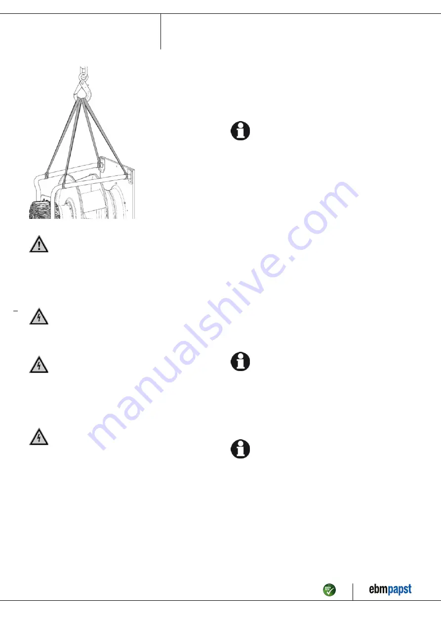 ebm-papst K3G355-PG54-22 Operating Instructions Manual Download Page 7