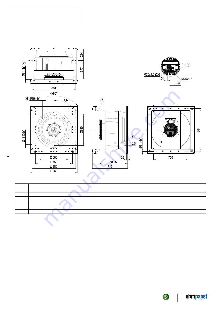 ebm-papst K3G710-AQ04-19 Скачать руководство пользователя страница 4