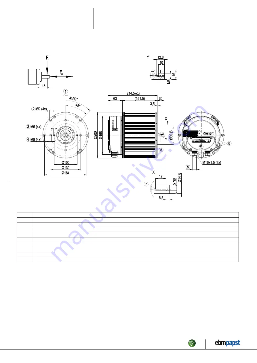 ebm-papst M3G084-GF06-42 Operating Instructions Manual Download Page 4