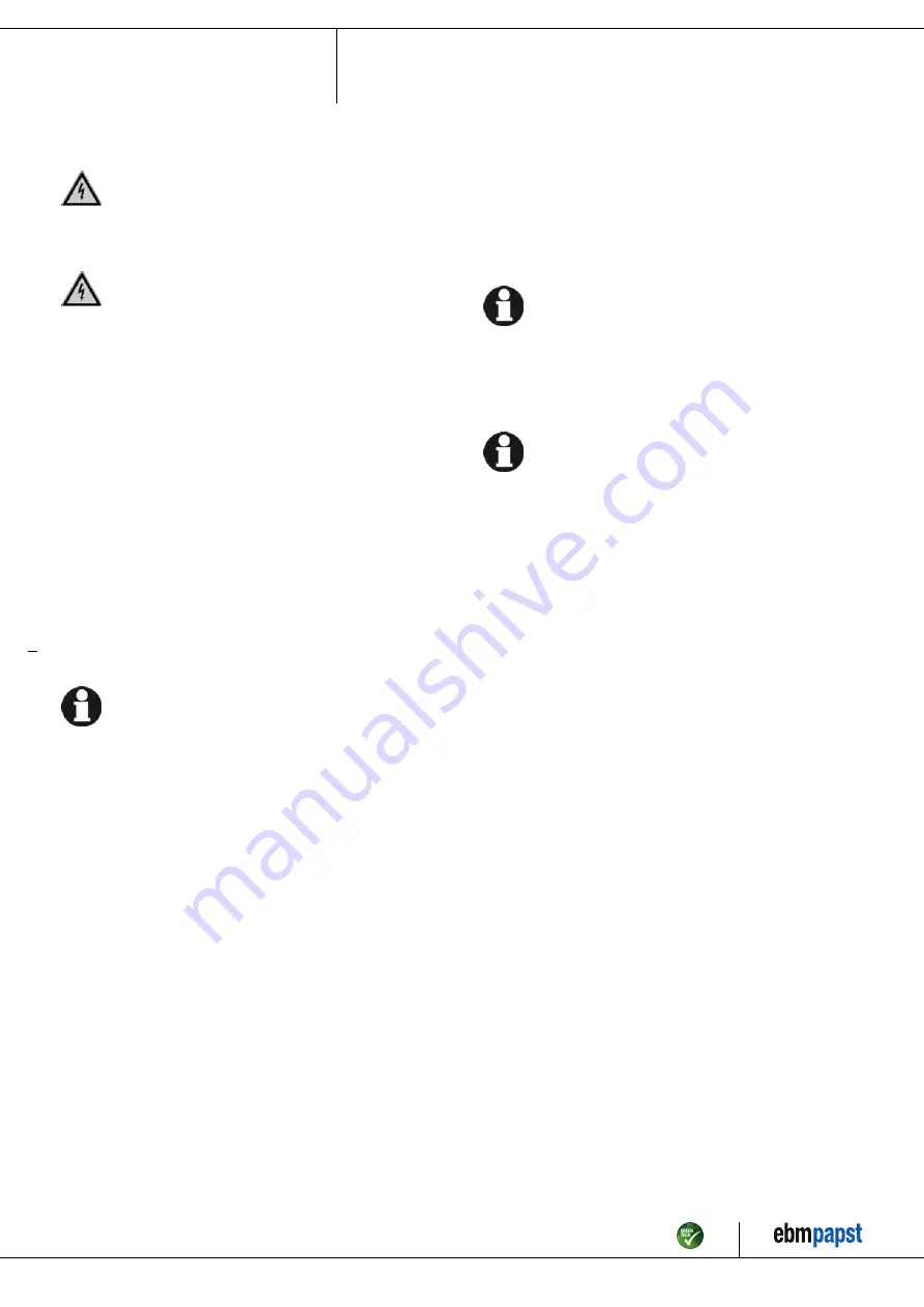 ebm-papst R2E220-RA38-13 Operating Instructions Manual Download Page 6