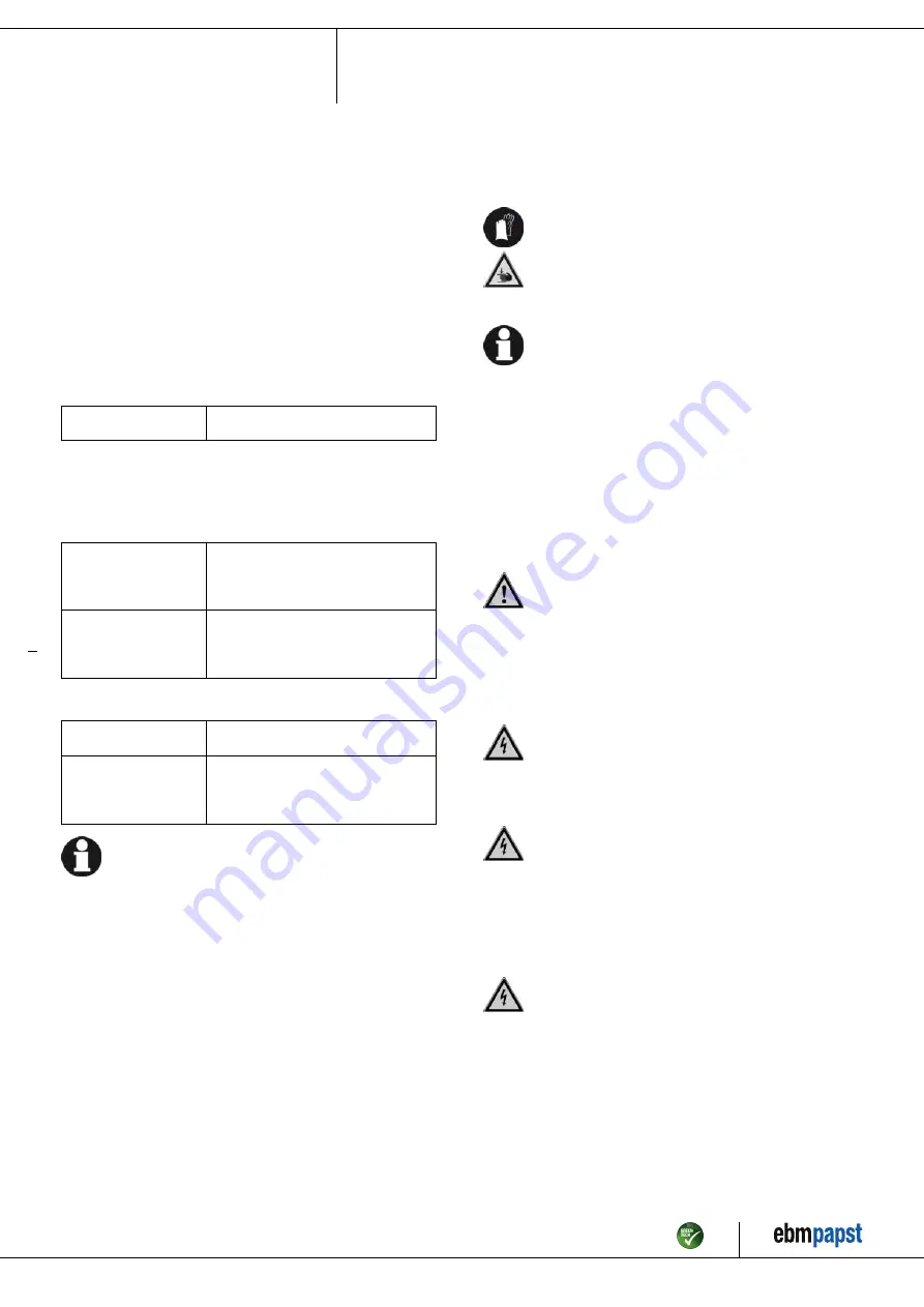 ebm-papst R3G250-PR02-J1 Operating Instructions Manual Download Page 7