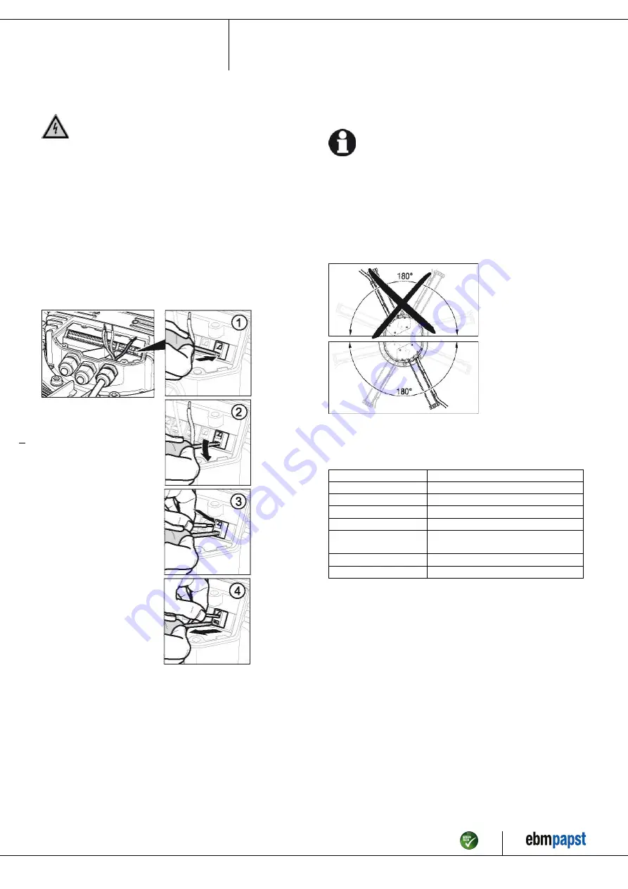 ebm-papst R3G280-AN32-01 Operating Instructions Manual Download Page 8