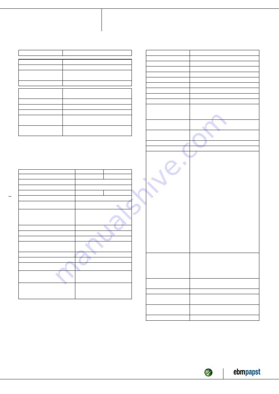 ebm-papst R3G310-BE90-N1 Operating Instructions Manual Download Page 6