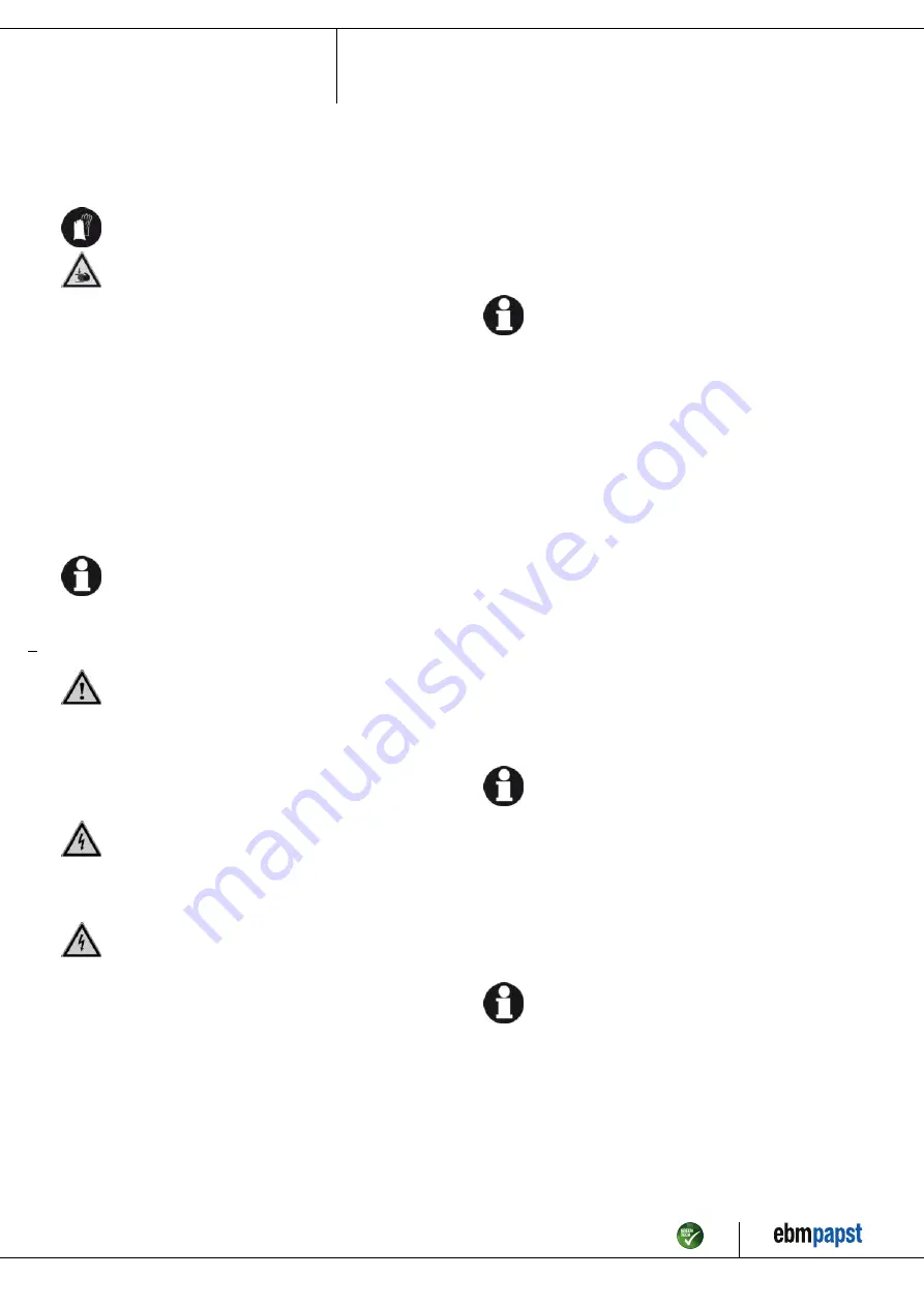 ebm-papst S4E330-AP20-43 Operating Instructions Manual Download Page 6