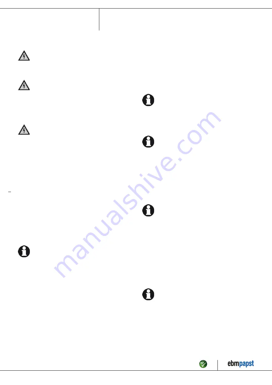 ebm-papst S4E500-AM03-01 Operating Instructions Manual Download Page 7