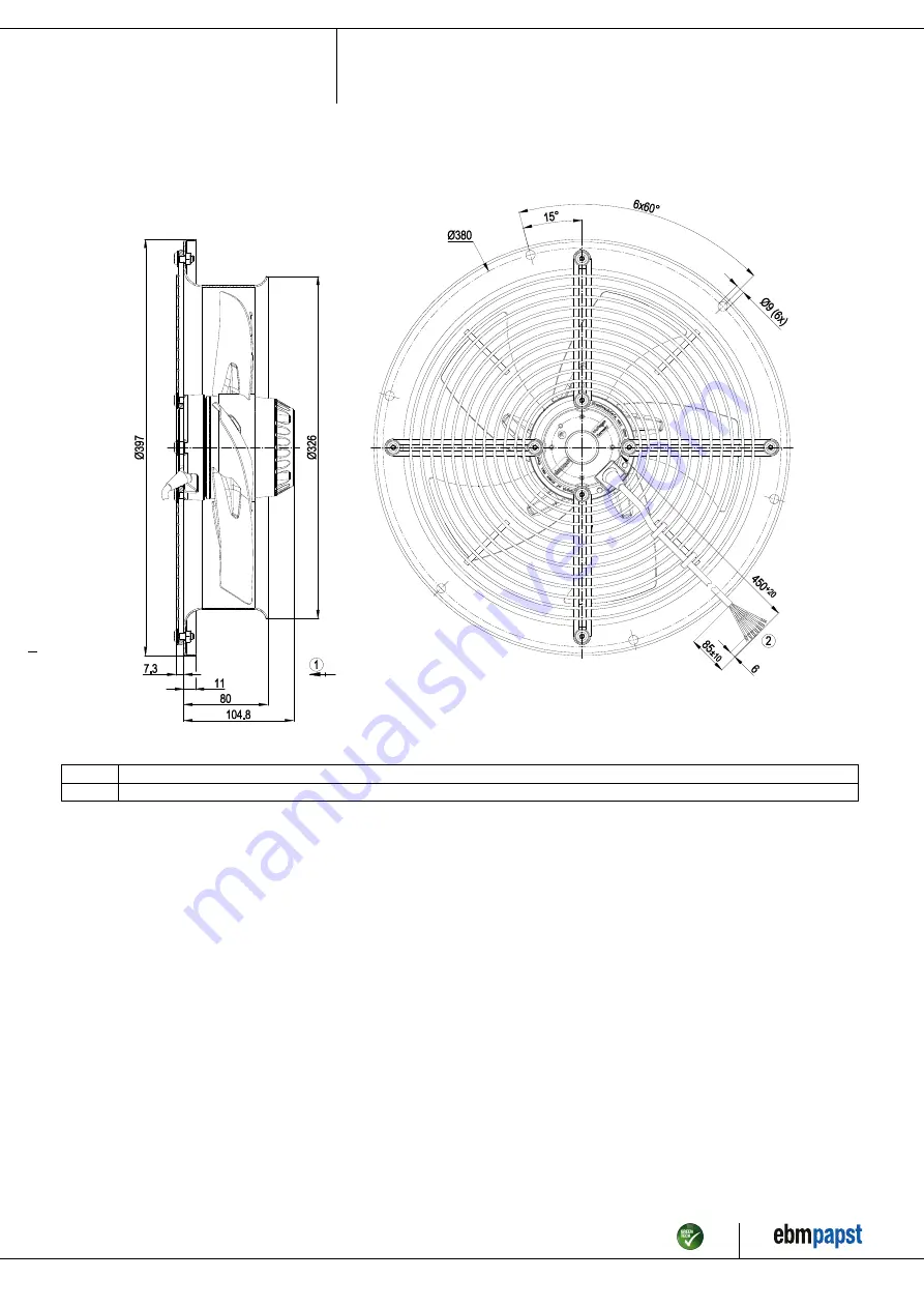 ebm-papst W2D300-CP02-30 Скачать руководство пользователя страница 4