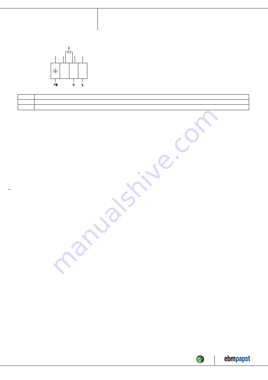 ebm-papst W2E200-HH38-05 Operating Instructions Manual Download Page 8