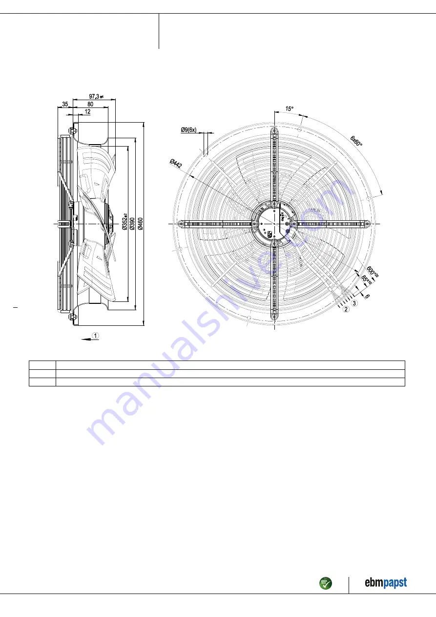 ebm-papst W3G350-CN01-32 Operating Instructions Manual Download Page 4