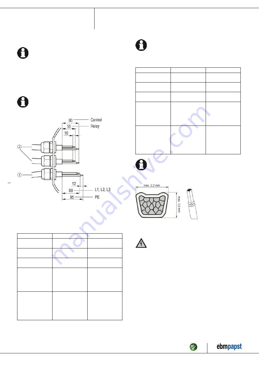 ebm-papst W3G910-KS35-03 Operating Instructions Manual Download Page 8