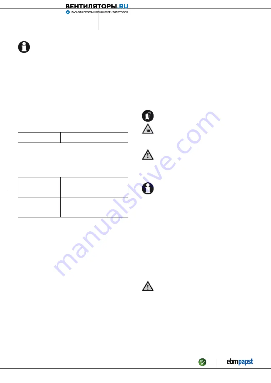 ebm-papst W3GZ50-CB02-35 Скачать руководство пользователя страница 6