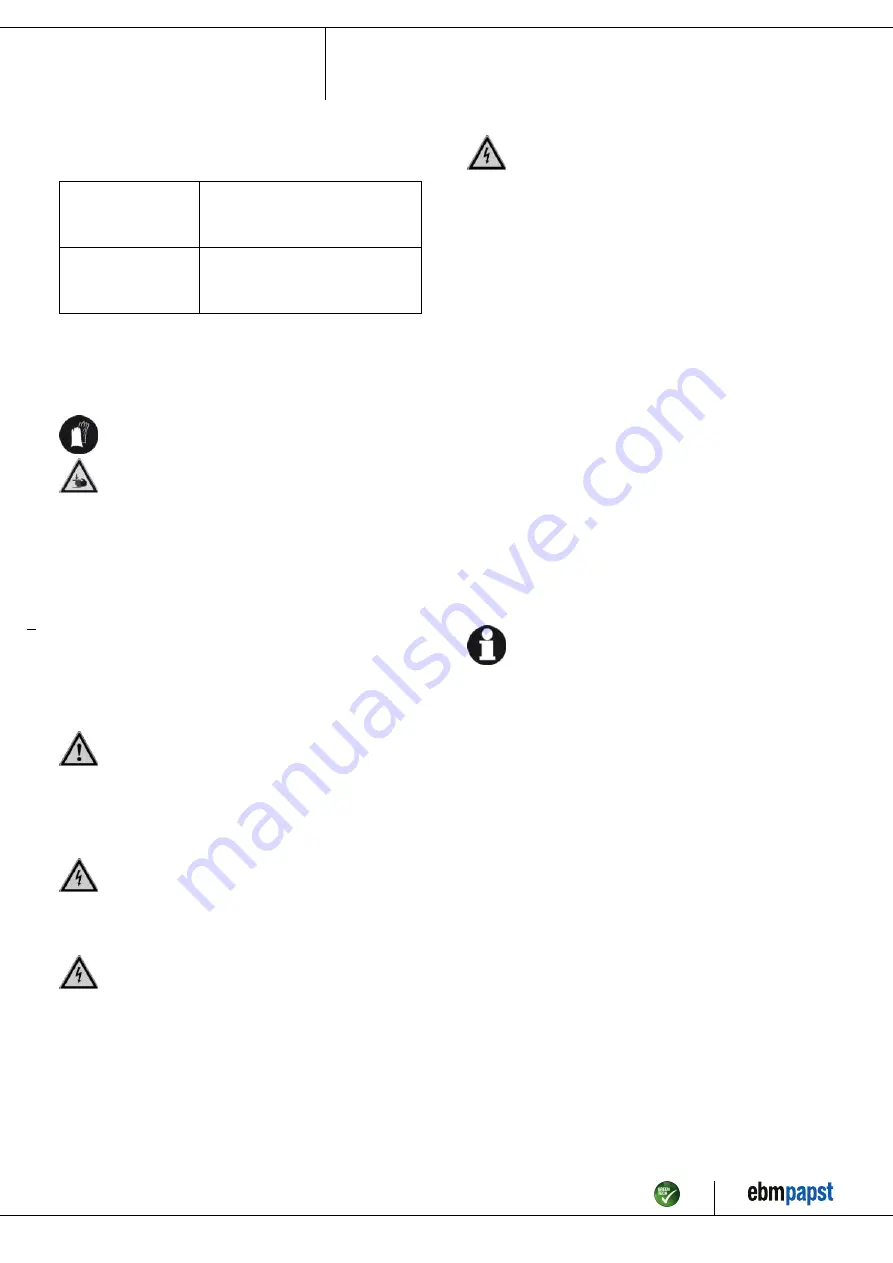 ebm-papst W4D500-IM03-01 Operating Instructions Manual Download Page 6