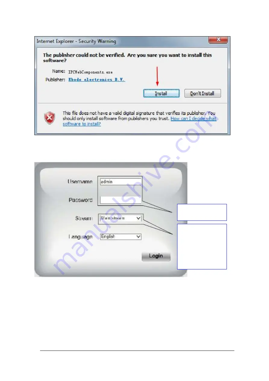 Ebode IPV58P2P Quick Start Manual Download Page 6