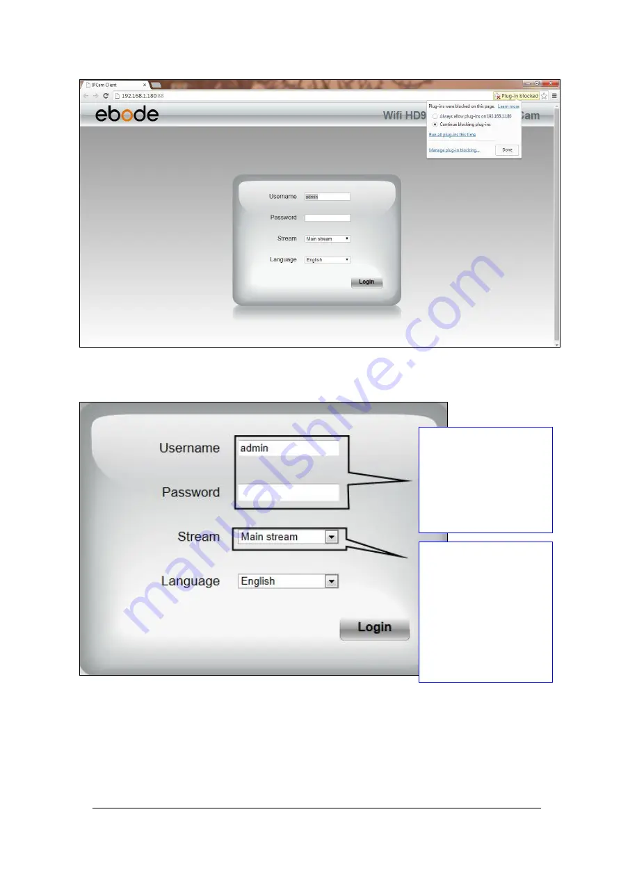 Ebode IPV68P2P Quick Start Manual Download Page 21