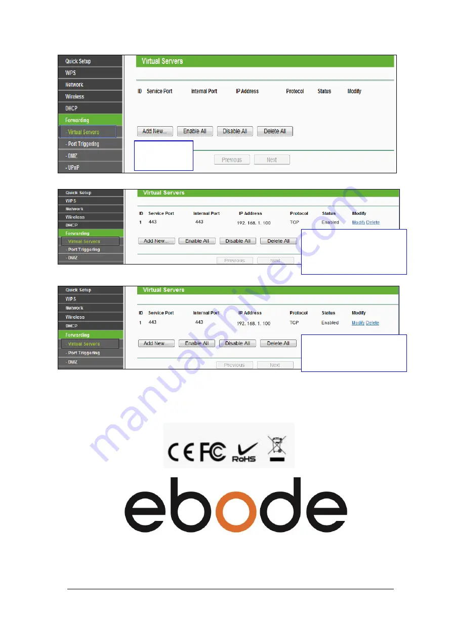 Ebode IPV68P2P Quick Start Manual Download Page 51