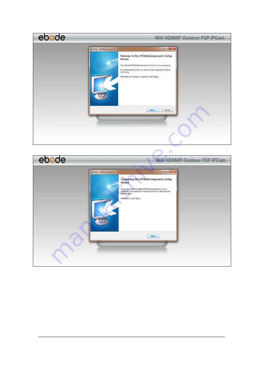 Ebode IPV68P2P Quick Start Manual Download Page 56