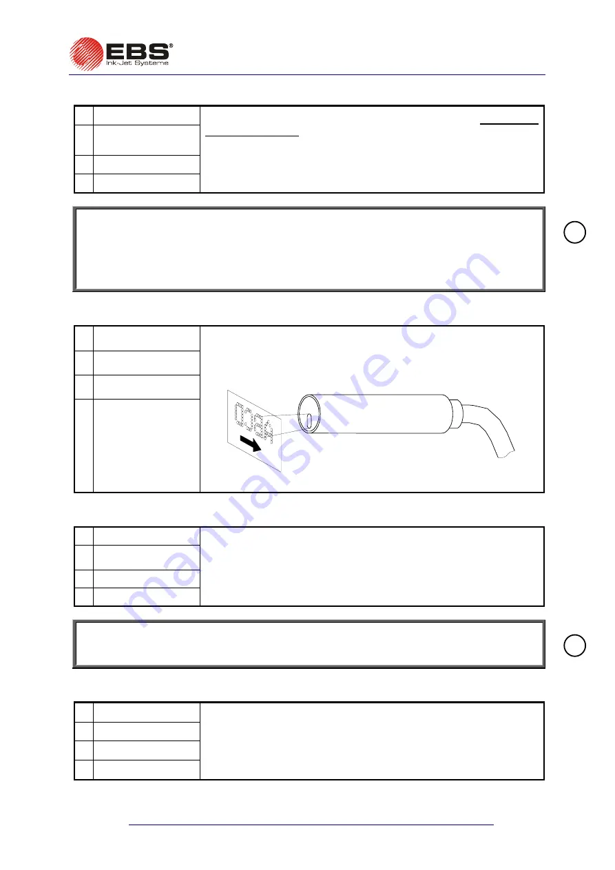 EBS Ink-Jet Systems EBS-6200 User Manual Download Page 57