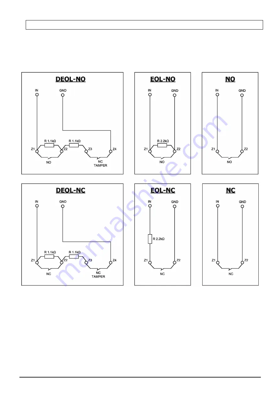 EBS CPX220NWB Installation And Programming Manual Download Page 16